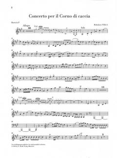 Hornkonzert D-Dur Hob. VIId:3 von Joseph Haydn für Horn und Orchester