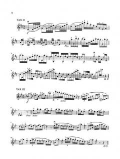 60 Variationen über Barucabà von Niccolò Paganini für Violine und Gitarre op. 14 im Alle Noten Shop kaufen