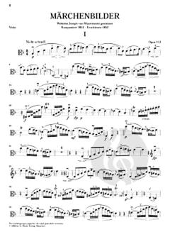 Märchenbilder op. 113 von Robert Schumann 