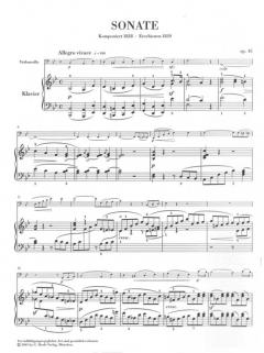 Sonate für Klavier und Violoncello B-dur op. 45 von Felix Mendelssohn Bartholdy im Alle Noten Shop kaufen