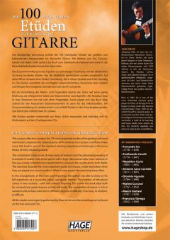 Die 100 wichtigsten Etüden für klassische Gitarre 