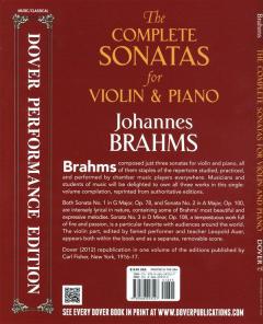The Complete Sonatas von Johannes Brahms 