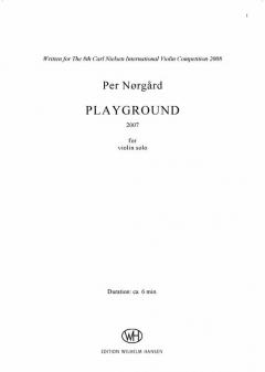 Playground (Spillerum) von Per Norgard 