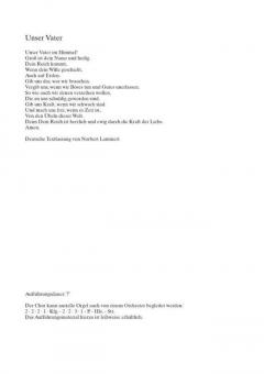 Unser Vater op. 57 a von Stefan Heucke 