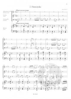 Trio Miniaturen für Violine (Klarinette), Violoncello (Viola) und Klavier (Paul Juon) 