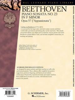 Sonata No. 23 In F minor, Opus 57 von Ludwig van Beethoven 