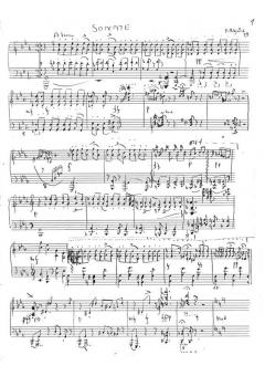 Sonate for Klaver 1949 von Per Norgard 