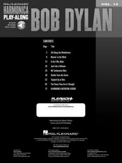 Harmonica Play-Along Vol. 12: Bob Dylan im Alle Noten Shop kaufen