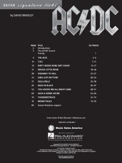 Guitar Signature Licks von AC/DC 
