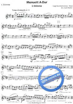 Menuett A-Dur (Luigi Boccherini) 