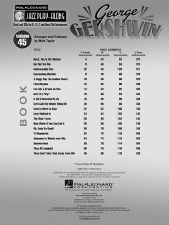 Jazz Play-Along Vol. 45: George Gershwin im Alle Noten Shop kaufen