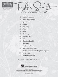 Taylor Swift for Acoustic Guitar 
