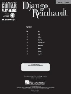Guitar Play-Along Vol. 144: Django Reinhardt von Django Reinhardt 