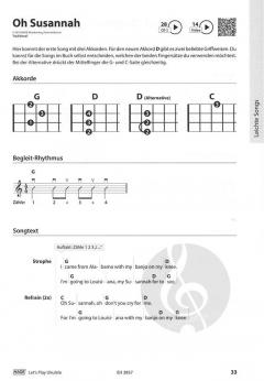 Let's Play Ukulele (mit 2 CDs und DVD) von Daniel Schusterbauer im Alle Noten Shop kaufen