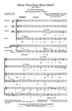 Missa Sunt Bona Mixta Malis - Hob. XXII: 2 (Joseph Haydn) 