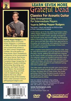 Learn Seven More Grateful Dead Classics For Acoustic Guitar DVD 2 von Grateful Dead 