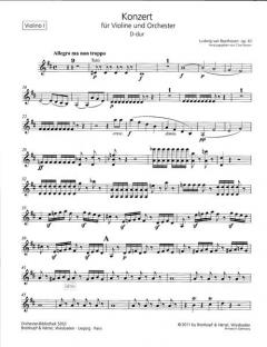 Violinkonzert D-dur op. 61 von Ludwig van Beethoven 