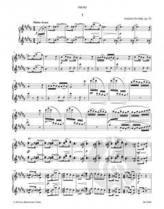 Slawische Tänze op. 72 von Jarmil Burghauser für Klavier zu vier Händen im Alle Noten Shop kaufen