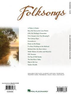 Folksongs - Instrumental Play-Along 