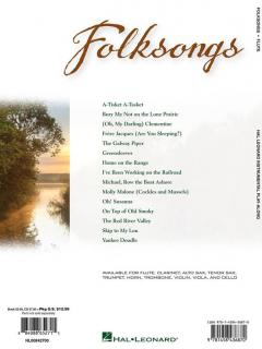 Folksongs: Instrumental Play-Along 