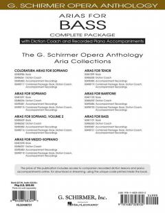 Arias For Bass 