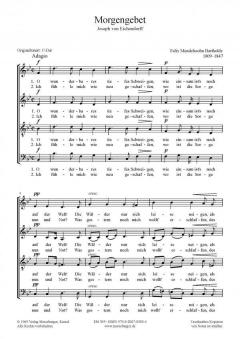 Chorlieder der Romantik Band 1 