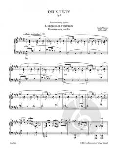 Sämtliche Klavierwerke 1 von Louis Vierne (Download) 