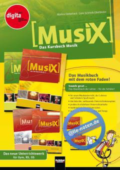 MusiX: Das Kursbuch Musik 2 von Markus Detterbeck 
