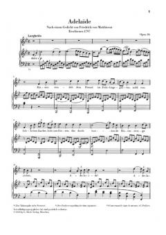 Adelaide op. 46 von Ludwig van Beethoven 