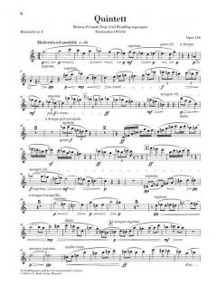 Klarinettenquintett A-dur op. 146 (Max Reger) 