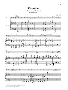 Cavatine op. 144 von Camille Saint-Saëns für Posaune und Klavier im Alle Noten Shop kaufen