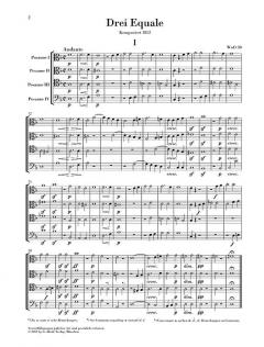 Drei Equale WoO 30 von Ludwig van Beethoven für 4 Posaunen im Alle Noten Shop kaufen