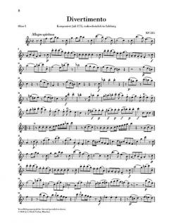 Divertimenti für Bläsersextett (Wolfgang Amadeus Mozart) 