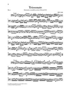 Triosonate in G-dur BWV 1038 (J.S. Bach) 