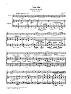 Sonate Nr. 1 d-moll op. 75 für Klavier und Violine von Camille Saint-Saëns im Alle Noten Shop kaufen