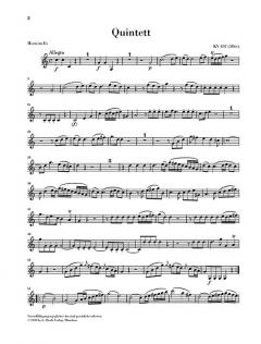 Hornquintett Es-dur KV 407 (386c) (W.A. Mozart) 