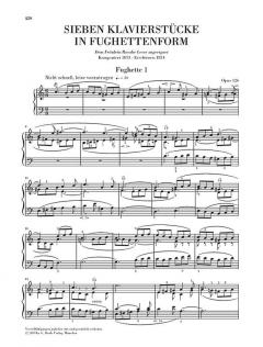 Sämtliche Klavierwerke Band 6 von Robert Schumann im Alle Noten Shop kaufen