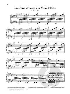 Les Jeux d'eaux à la Villa d'Este von Franz Liszt 