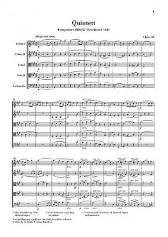 Streichquintette op. 18 und 87 von Felix Mendelssohn Bartholdy im Alle Noten Shop kaufen