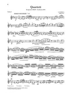 Streichquartett von Claude Debussy im Alle Noten Shop kaufen (Stimmensatz)