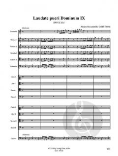Vesperpsalmen 5: Laudate pueri von Johann Rosenmüller 