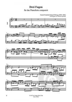 Drei Fugen von Daniel Friedrich Eduard Wilsing für Pianoforte im Alle Noten Shop kaufen (Partitur)