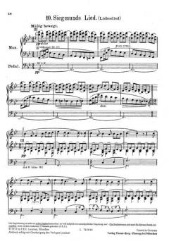 Richard Wagner Album Nr. 10 und 11: Der Ring des Nibelungen von Sigfrid Karg-Elert 