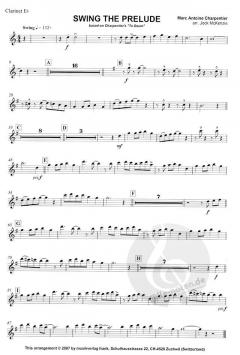 Swing The Prelude (Marc-Antoine Charpentier) 