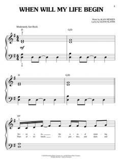 Tangled (Big Note Piano) von Alan Menken 