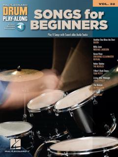 Drum Play-Along Vol. 32: Songs For Beginners 