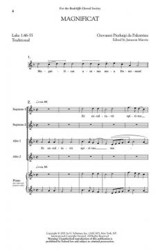 Magnificat von Giovanni Pierluigi da Palestrina (Download) 