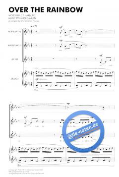 Over The Rainbow von Judy Garland (Download) 