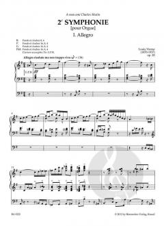 Sämtliche Orgelwerke 2 von Louis Vierne (Download) 