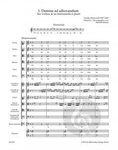 Vespro della Beata Vergine 'Marienvesper' von Claudio Monteverdi 